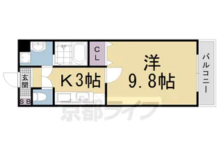 プリーマトマーテ【3階】の間取り