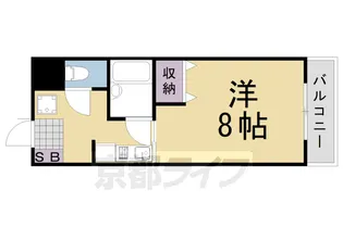 アルテハイム桂【303号室】の間取り