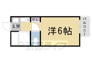 セジュールMAKOTO【105号室】の間取り