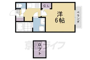 「コート桂」【2階】の間取り
