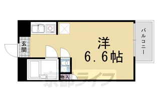カツラ フラット【210号室】の間取り