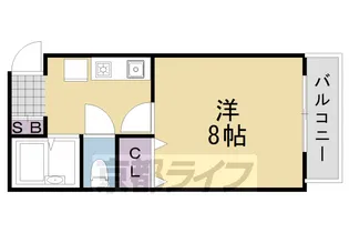 liens【2階】の間取り