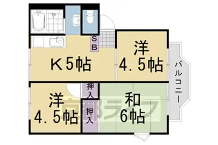 ウィンディア出雲【B-102号室】の間取り