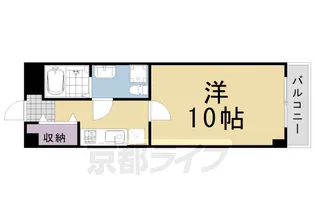 上桂くめマンション【2階】の間取り