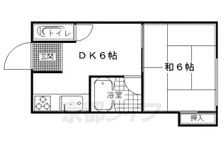 柴野荘【1-B号室】の間取り