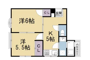 ハイム聖護院【31号室】の間取り