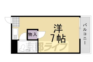 Diamond Hill’s【206号室】の間取り