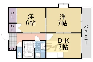 エボルジオン【201号室】の間取り