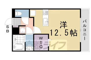 グランドール【106号室】の間取り
