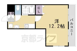 桂川ショウエイマンション【301号室】の間取り