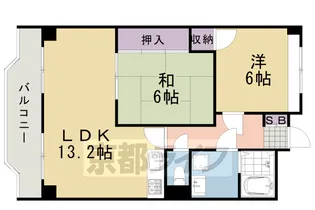 「グランシエル桂PartⅡ」【501号室】の間取り