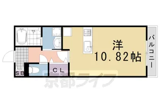 1Kの間取り画像