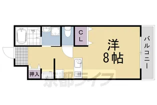 京都府京都市西京区桂畑ケ田町【マンション】の間取り