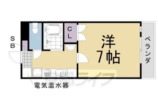 ウッドリーム木香館【202号室】の間取り