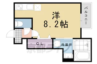 ボワ・ヴィラージュⅡ【1階】の間取り