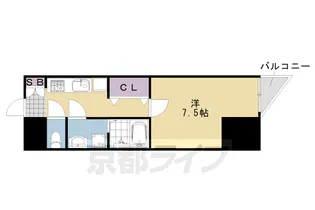 シャルレ10番館【405号室】の間取り