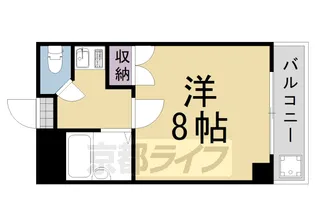 1Kの間取り画像