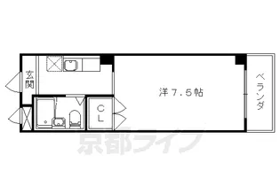 チェリーパレス【302号室】の間取り