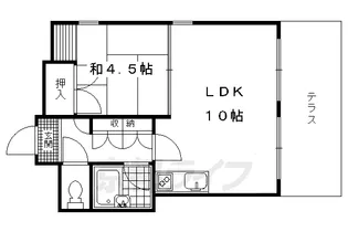 LAVITAヴェルデ【1階】の間取り