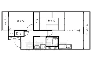 チェリーヒル・藤尾【303号室】の間取り