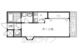 ヴァンヴェール35【1階】の間取り