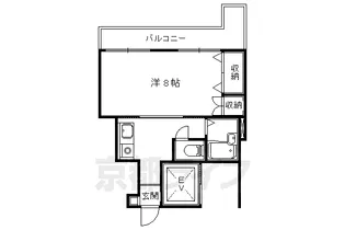 京都府京都市山科区音羽前田町【マンション】の間取り