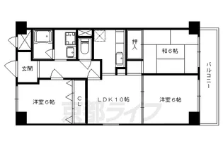 ロイヤル現代【1階】の間取り