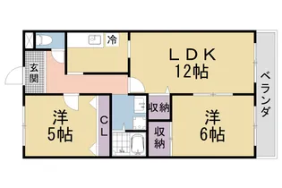 ターンドール西野【101号室】の間取り