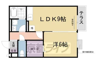 セジュール南堅田【1階】の間取り