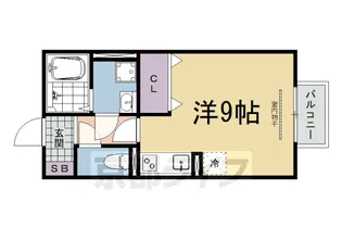 ショコラ・ゲーブルズ【2階】の間取り