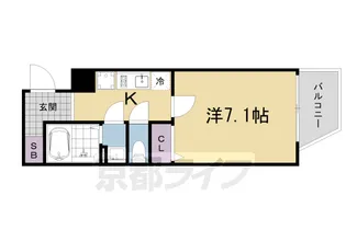 トレジャーマンションⅡ【5階】の間取り