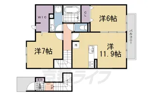 PressoKATATA【2階】の間取り