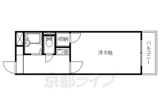 プレアール音羽【206号室】の間取り