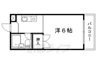 サンシーガルⅠ【216号室】の間取り