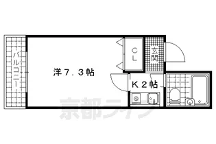 ナ・テュール11【203号室】の間取り