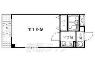 エスポワール川向【405号室】の間取り