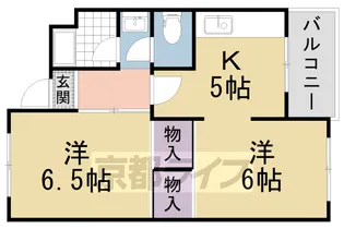 コーポ寺岡【3-C号室】の間取り