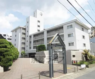 山科セントラルハイツ【1階】の外観