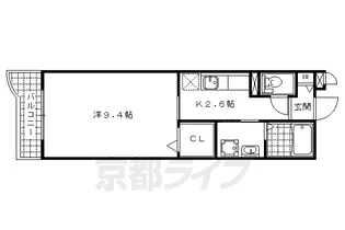 シャルマン小野【306号室】の間取り