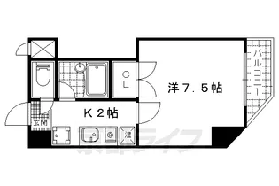 パン・ヴィラージュ【405号室】の間取り