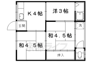 増田マンション【201号室】の間取り