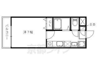 ヴィラコート・タイセイ【108号室】の間取り