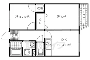 カーサ32【103号室】の間取り