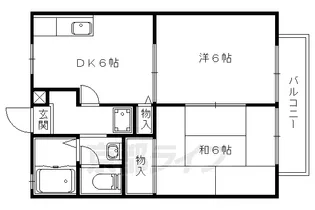メイプルリーフⅠ【103号室】の間取り