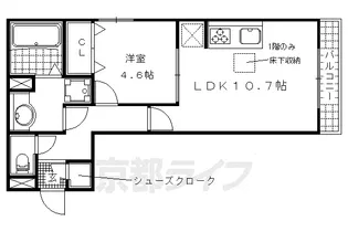 ベルフォーレ片山【2階】の間取り