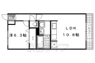 マントヴァーニ【3階】の間取り