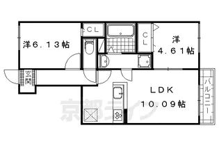 Floria【1階】の間取り