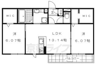 Lieblich【1階】の間取り