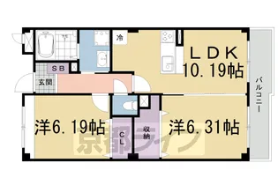 Vento Luce【3階】の間取り