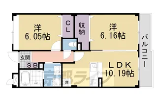 Vento Luce【3階】の間取り